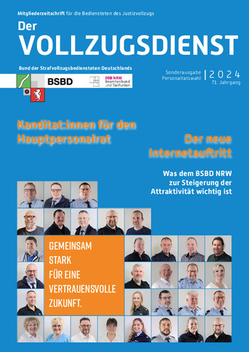 Sonderausgabe der Vollzugsdienst zur Personalratswahl